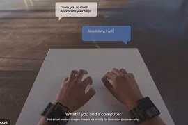Hé lộ cực bất ngờ bàn phím vô hình do Facebook phát triển