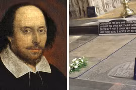 Mộ đại thi hào Shakespeare khắc lời nguyền nghiệt ngã nào? 