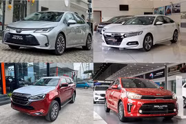 Tốp xe ế nhất tháng 6/2024