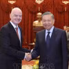 Tổng Bí thư, Chủ tịch nước Tô Lâm tiếp Chủ tịch FIFA Gianni Infantino