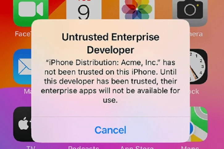 Cách xác nhận tin cậy app ngoài App Store trên iPhone