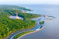 Một góc huyện Thới Bình, tỉnh Cà Mau