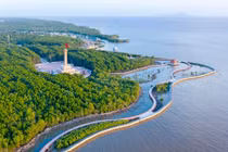 Một góc huyện Thới Bình, tỉnh Cà Mau