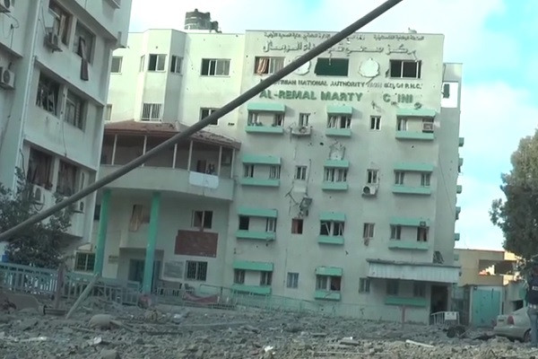 Trung tâm xét nghiệm Covid-19 duy nhất tại Dải Gaza bị không kích ảnh 1 Trung tâm xét nghiệm Covid-19 duy nhất tại Dải Gaza bị không kích ảnh 1