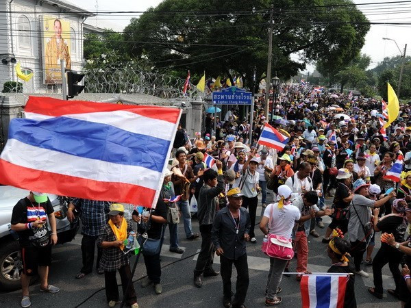 Tòa án hình sự Thái Lan kết án cựu thủ lĩnh biểu tình Toa an hinh su Thai Lan ket an cuu thu linh bieu tinh