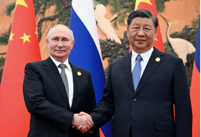 Tổng thống Nga Vladimir Putin bắt đầu thăm Trung Quốc Tong thong Nga Vladimir Putin bat dau tham Trung Quoc