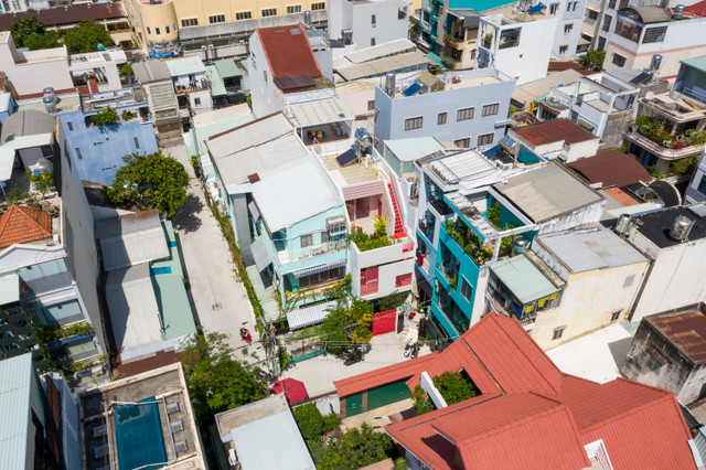 Ngôi nhà sử dụng gió trời và ánh sáng tự nhiên để tiết kiệm điện năng Ngoi nha su dung gio troi va anh sang tu nhien de tiet kiem dien nang