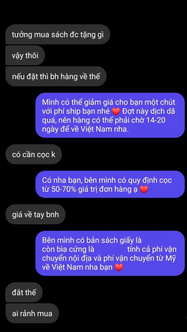 Nhiều khách mua hàng online hỏi cộc lốc “Giá, bao tiền, inbox“ - Hình 2 Nhieu khach mua hang online hoi coc loc “Gia, bao tien, inbox“-Hinh-2