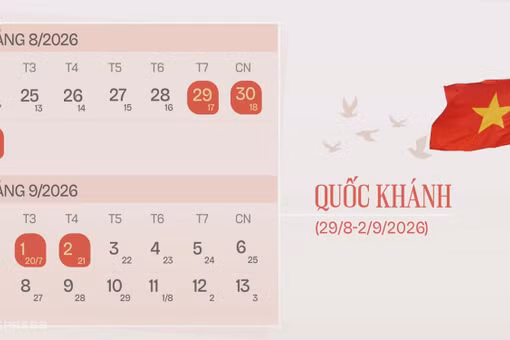 [VIDEO] Quốc khánh nghỉ 5 ngày: Hoán đổi ngày làm, đi làm bù thứ bảy