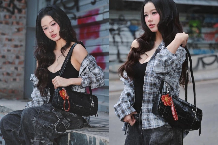 'Mẹ một con' Hàn Hằng khoe sắc vóc ‘mòn con mắt’ trong loạt ảnh xuống phố