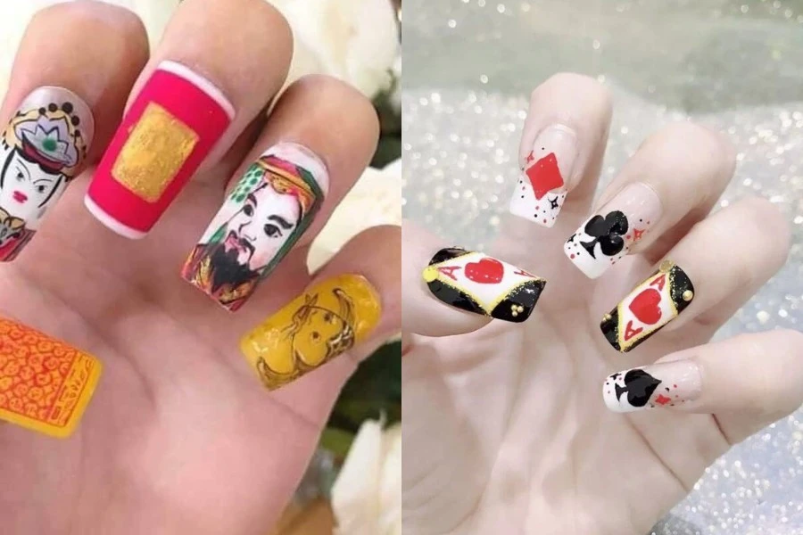 Những bộ nail 'chấn động' mùa Tết 2026 dành cho hội thích làm đẹp