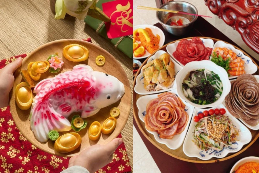 Khi gen Z vào bếp, thay bố mẹ làm mâm cúng ông Công ông Táo