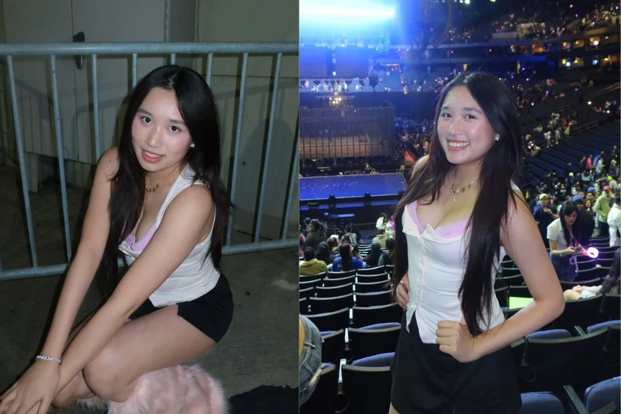 Jenny Huỳnh 'bùng nổ' với outfit Y2K khoe nội y tinh tế tại concert TWICE