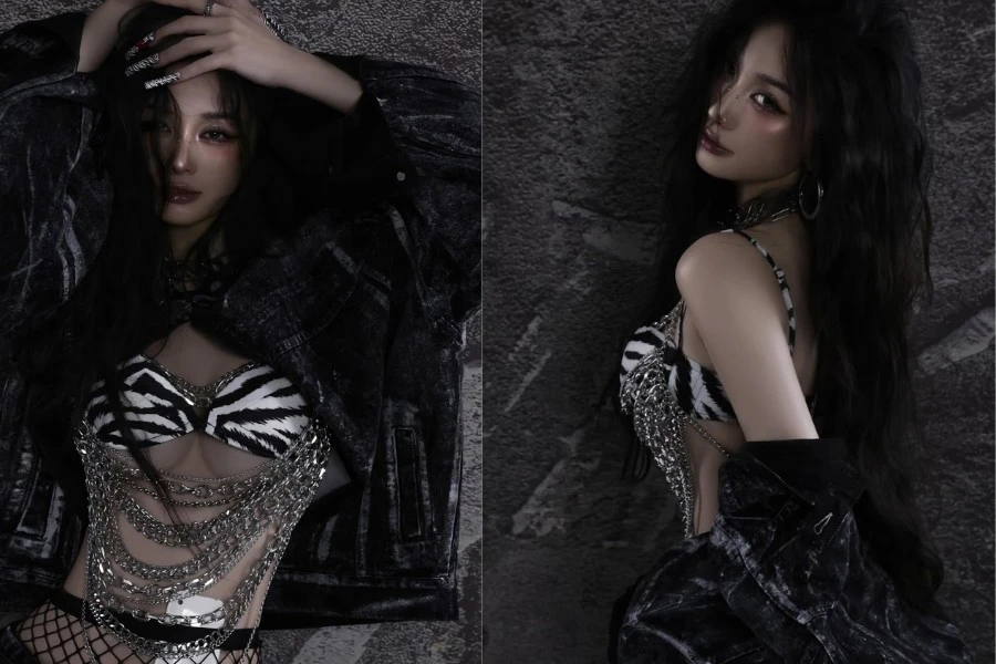 ‘Hot girl trà sữa’ Jun Vũ khoe đường cong đốt mắt trong bộ ảnh mới