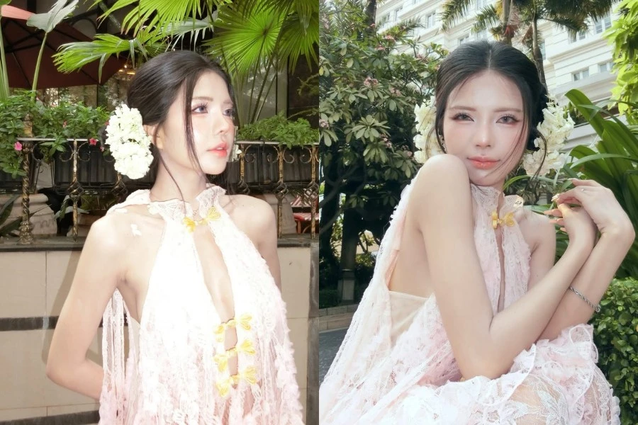 Mai Dora chào Tết với giao diện vừa ngọt ngào vừa gợi cảm