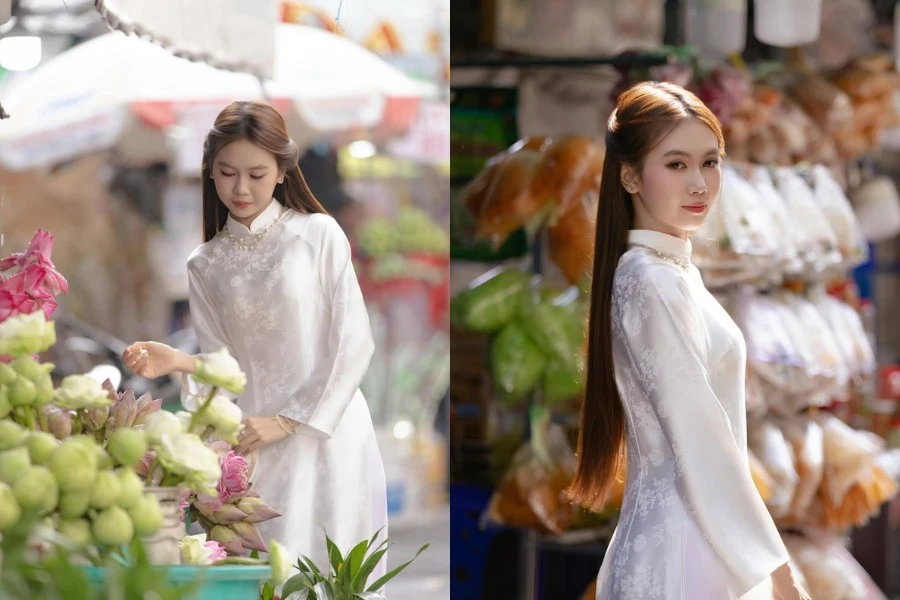 'Em bé triệu view' Bảo An ngày nào giờ là thiếu nữ xinh đẹp, duyên dáng