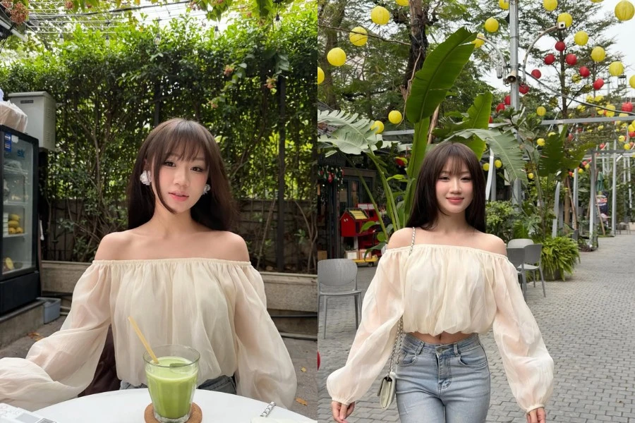 Bạn gái hậu vệ U23 Việt Nam khoe dáng ngọt ngào trong khoảnh khắc đời thường