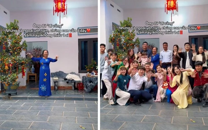 Trend 'chạy vào ôm ông bà' lan tỏa thông điệp đoàn viên đầy xúc động