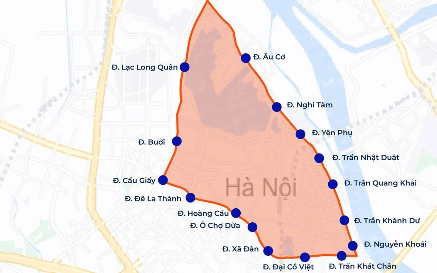 Hà Nội công bố hàng loạt bãi đỗ xe phục vụ vùng phát thải thấp từ 1/7