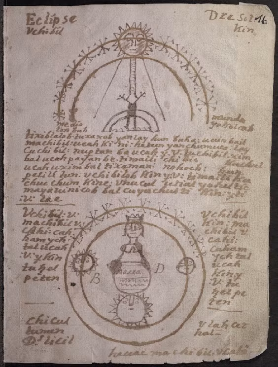  Giá trị lịch sử và văn hóa: Chilam Balam là một di sản văn hóa vô giá, giúp nhân loại hiểu rõ hơn về trí tuệ và truyền thống của một trong những nền văn minh vĩ đại nhất lịch sử. Ảnh: Pinterest.