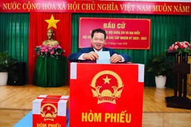 Đồng Nai: Lãnh đạo tỉnh dự khai mạc, bỏ phiếu bầu cử tại các địa phương