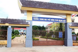 Đắk Lắk: Trường Trần Quang Khải chi hơn 600 triệu sửa hàng rào