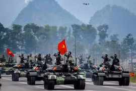 Tối nay, tổng hợp luyện diễu binh, diễu hành lần 2 tại Quảng trường Ba Đình