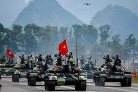 Tối nay, tổng hợp luyện diễu binh, diễu hành lần 2 tại Quảng trường Ba Đình