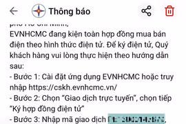 TP HCM: Người dân rối khi ký lại hợp đồng điện, điện lực nói gì?