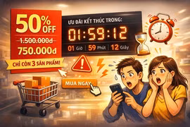 Ủy ban Cạnh tranh Quốc gia cảnh báo chiêu “giá ảo” trong khuyến mãi online