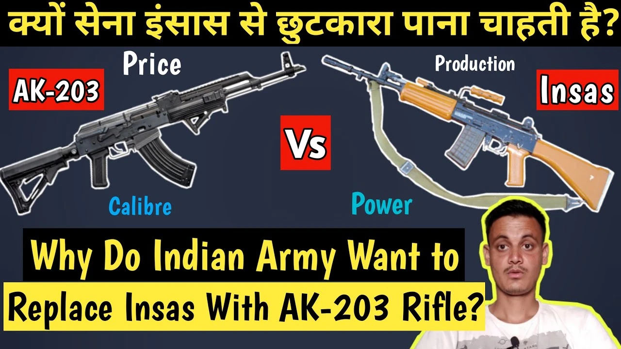 Bất ngờ lý do Ấn Độ phải mua súng trường tiến công AK-203 từ Nga