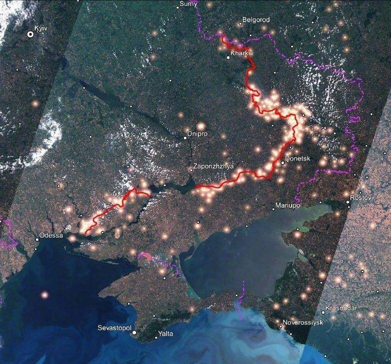 Ảnh vệ tinh Mỹ tiết lộ Nga hay Ukraine có lợi thế chiến trường?