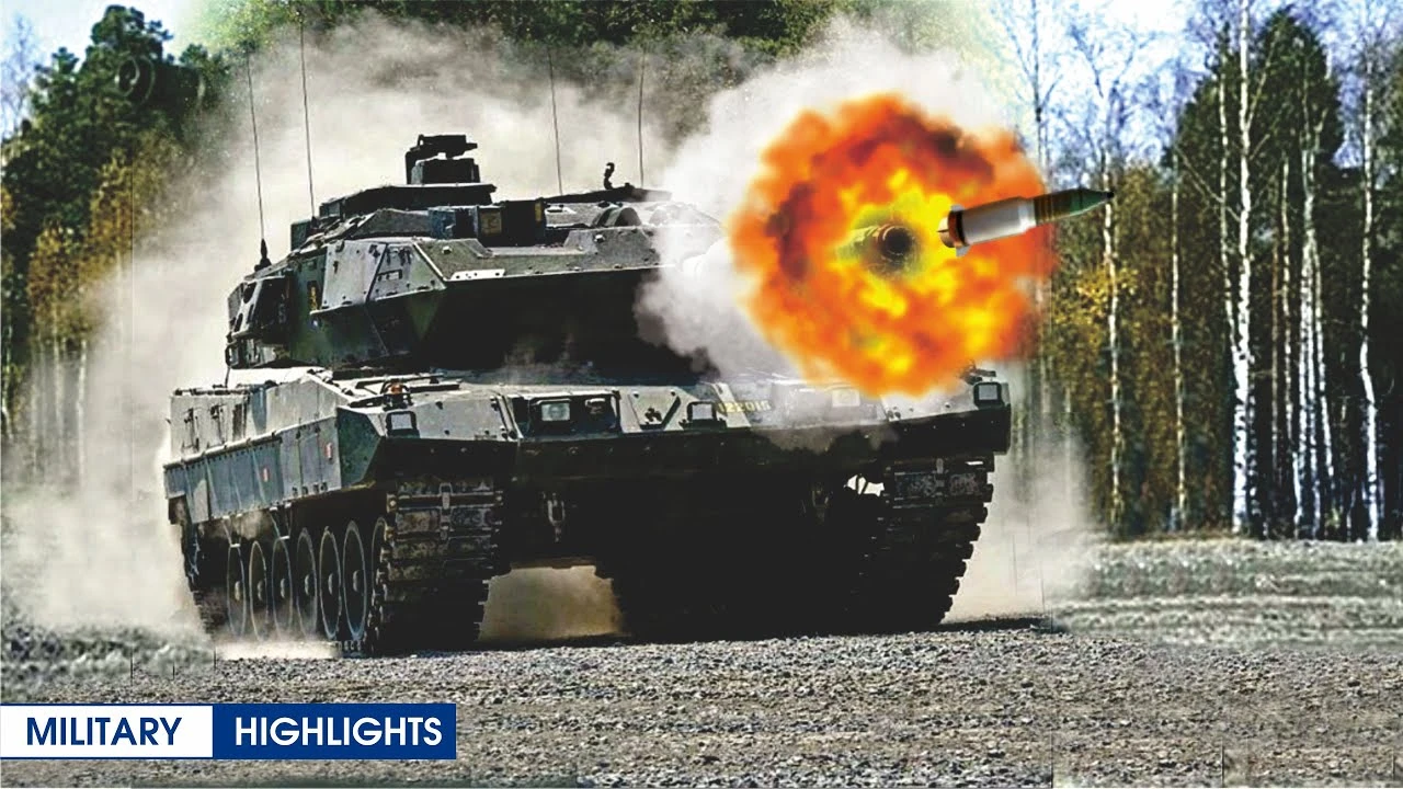 Xe tăng Strv 122 vừa bị phá hủy tại Ukraine mạnh tới đâu?