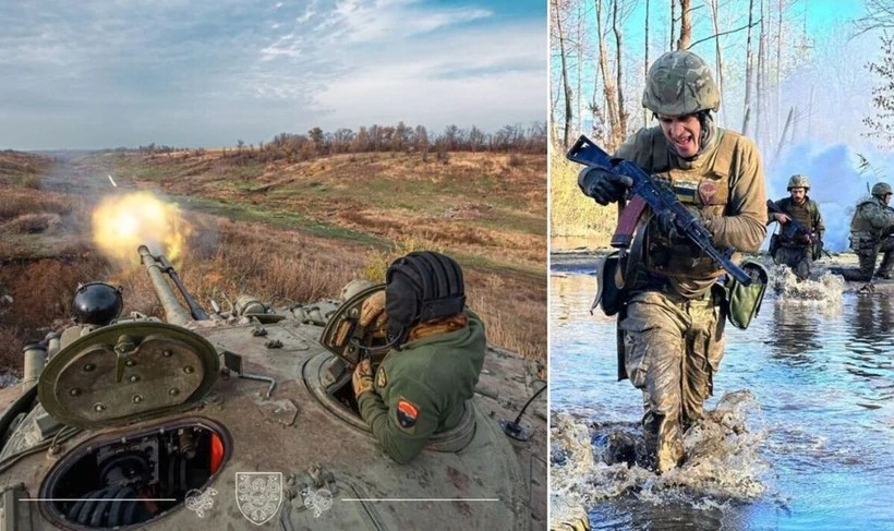 Quân Ukraine ở Krynky không quá một đại đội, 1/4 bị thương