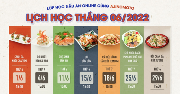 Hành trình lan tỏa hơi ấm bữa cơm nhà với lớp học nấu ăn online cùng Ajinomoto - Hình 2 Hanh trinh lan toa hoi am bua com nha voi lop hoc nau an online cung Ajinomoto-Hinh-2