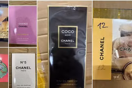 Cặp vợ chồng cầm đầu đường dây sản xuất nước hoa Chanel, Dior giả