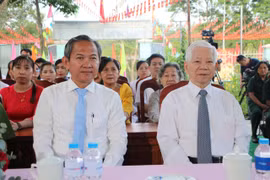 Cử tri Phú An, TP HCM phấn khởi thực hiện quyền công dân