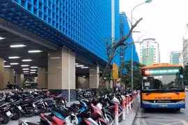 Hà Nội bố trí bãi xe 800m2 tại khu vực hồ Gươm phục vụ người dân dịp Tết