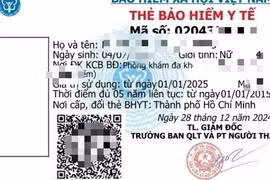 Từ 1/6, thẻ BHYT điện tử chính thức thay thẻ giấy