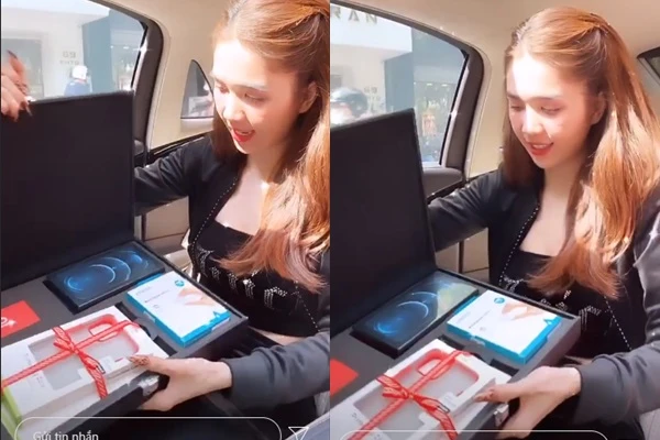 Ngọc Trinh sở hữu bộ sưu tập smartphone nếu mất cũng rất “đau ví”