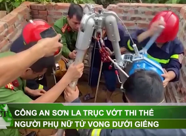 Video: Công an Sơn La trục vớt thi thể người phụ nữ tử vong dưới giếng