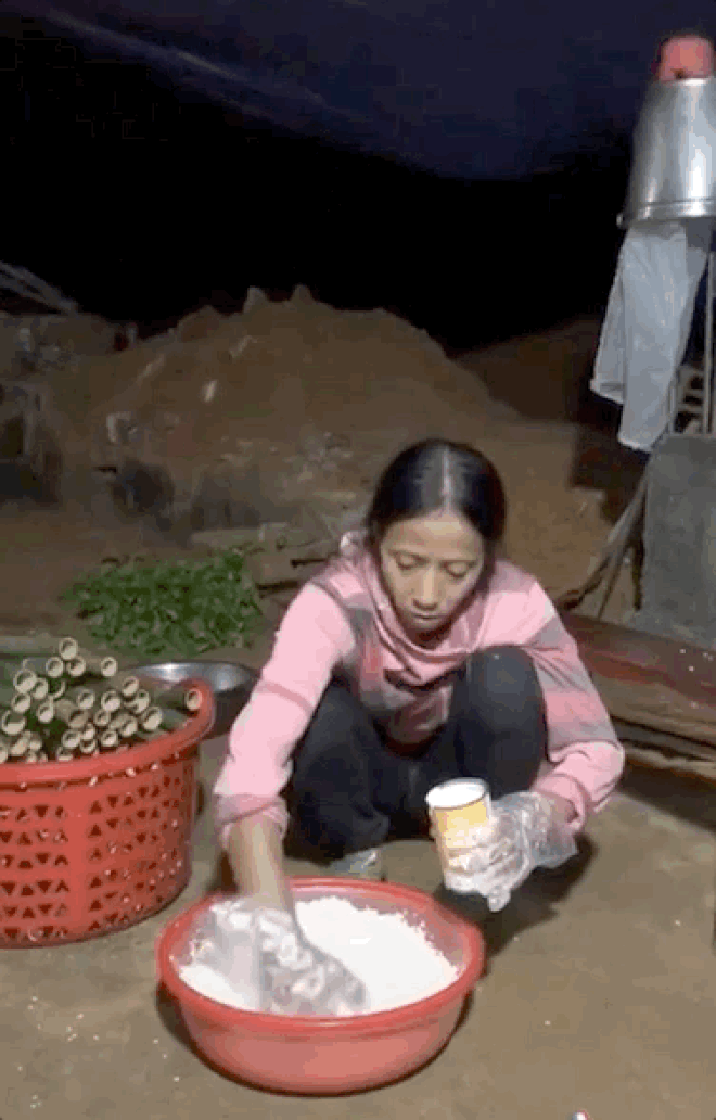 Bà Lý Vlog bị 'tố' làm đồ ăn mất vệ sinh - Hình 5 Ba Ly Vlog bi 'to' lam do an mat ve sinh-Hinh-5