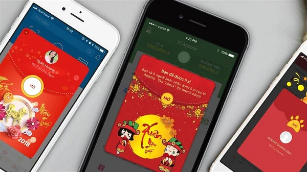 “Bỏ túi” ứng dụng lì xì ngày Tết, tránh... tiếp xúc trực tiếp 