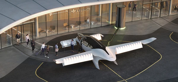 Tiết lộ về taxi bay điện tốc độ 289km/h phiên bản 7 chỗ ngồi