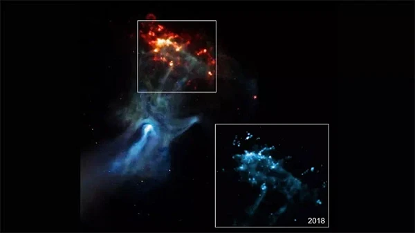 Bí ẩn “bàn tay” ma quái khổng lồ vươn dài trong vũ trụ