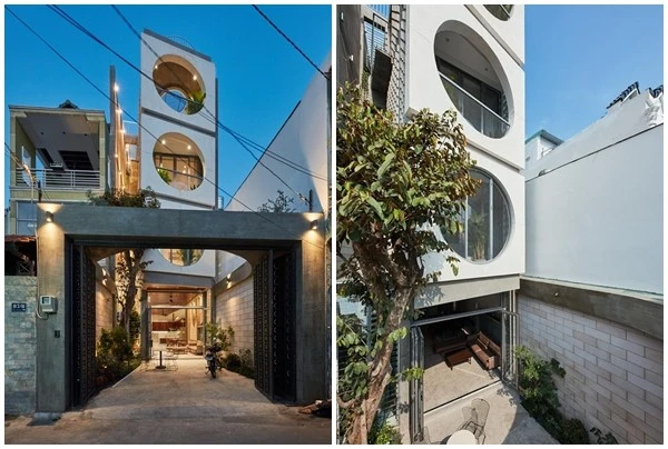 Nhà ống với những khoảng thở bình yên giữa Sài Gòn 