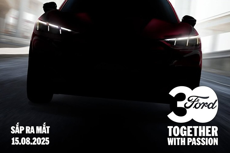 Trang Facebook chính thức của Ford Việt Nam đăng tải thông tin xác nhận mẫu xe thuần điện Ford Mustang Mach-E sẽ ra mắt ngày 15/8 tới đây. 1-1544.jpg