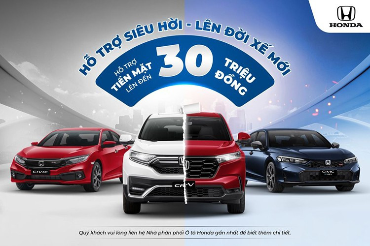 Honda Việt Nam hỗ trợ đổi xe chính hãng cho khách hàng. 1-2397.jpg