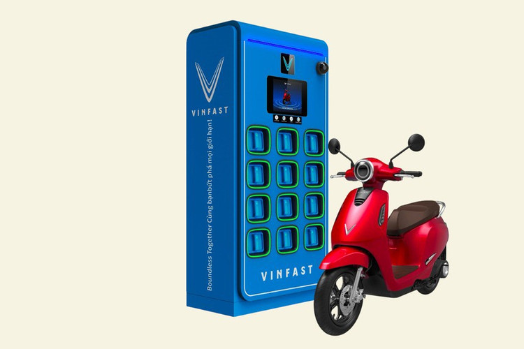 Vinfast នឹងណែនាំម៉ូតូអគ្គិសនីមួយខ្សែដែលគាំទ្រការផ្លាស់ប្តូរថ្ម ហើយដាក់ឱ្យដំណើរការស្ថានីយប្តូរថ្មចំនួន 1,000 ដំបូងចាប់ពីខែតុលា ឆ្នាំ 2025 តទៅ។ 1-1049.jpg