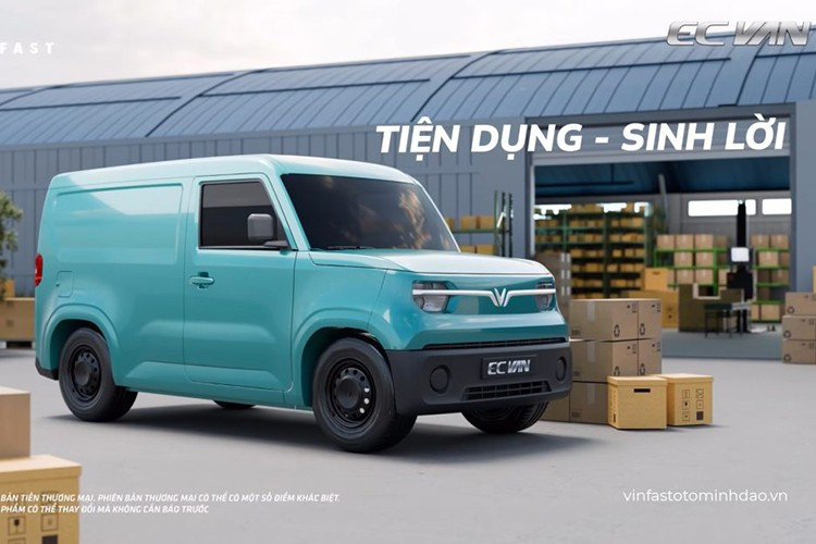 EC Van ត្រូវបានបំពាក់ដោយកញ្ចប់ថ្មដែលមានសមត្ថភាព 17 kWh ដែលអនុញ្ញាតឱ្យវាធ្វើដំណើរបានចម្ងាយ 150 គីឡូម៉ែត្របន្ទាប់ពីការសាកពេញ។ 5.jpg